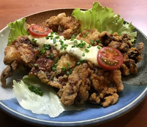 fried chicken tartar sauce