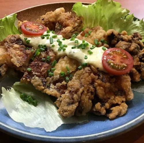 fried chicken tartar sauce