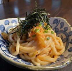Mentaiko Kimchi Udon