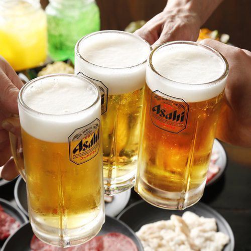 無論喝多少杯，您都會對錢包感到滿意。所有酒精飲料均為 319 日元（含稅）。