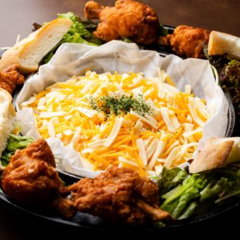 生付2.5h飲み放題『シルバーコース』UFOチーズフォンデュ&リゾット全8品5,480⇒4,980円