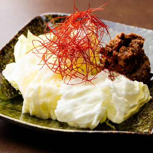 旨辛みそキャベツ