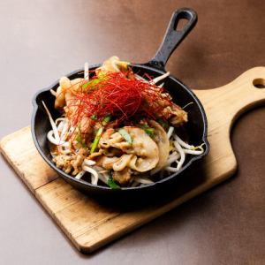 猪肉韭菜豆芽炒