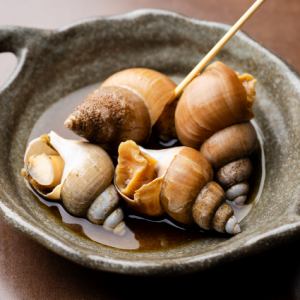 バイ貝の煮つけ