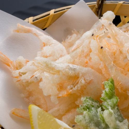 生付2.5h飲み放題!!白エビの唐揚げなど全8品「富山満喫コース」6,000⇒5,500円