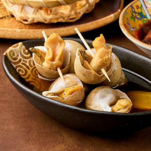 バイ貝の煮付け