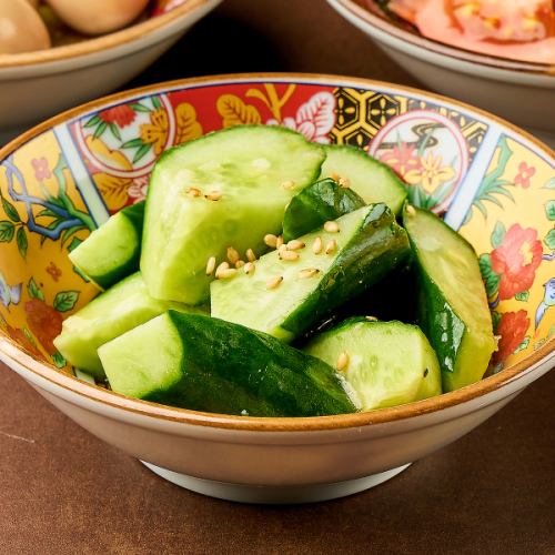 塩ダレぶっかけきゅうり