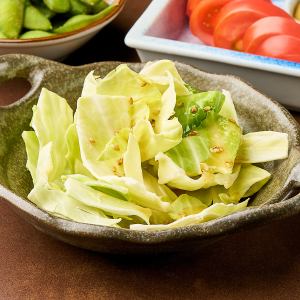 塩ダレぶっかけキャベツ