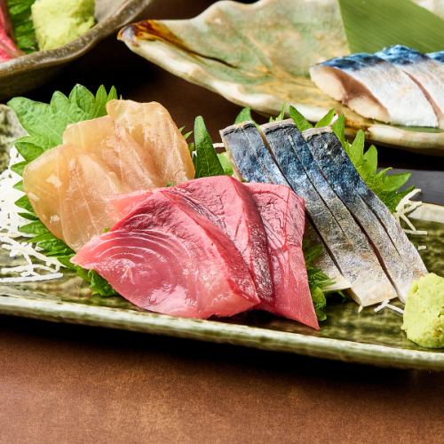 お造り3種盛り合わせ