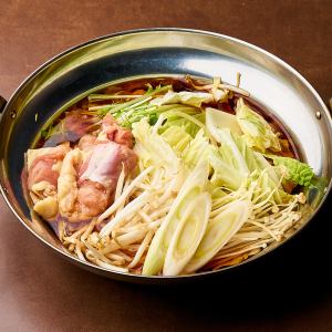 地鶏の鳥すき焼き風鍋 1人前