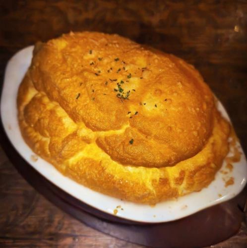 가다랭이 치킨 카차 토라 수플레 재단