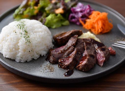 [Lunch] Lean Yamayuri beef steak