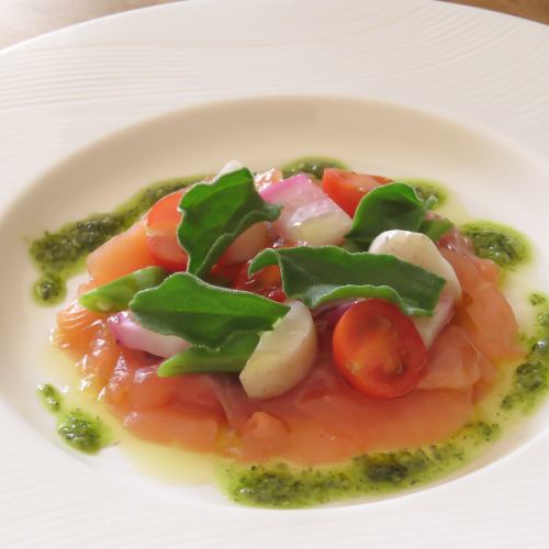 ■紅富士サーモンのマリネ