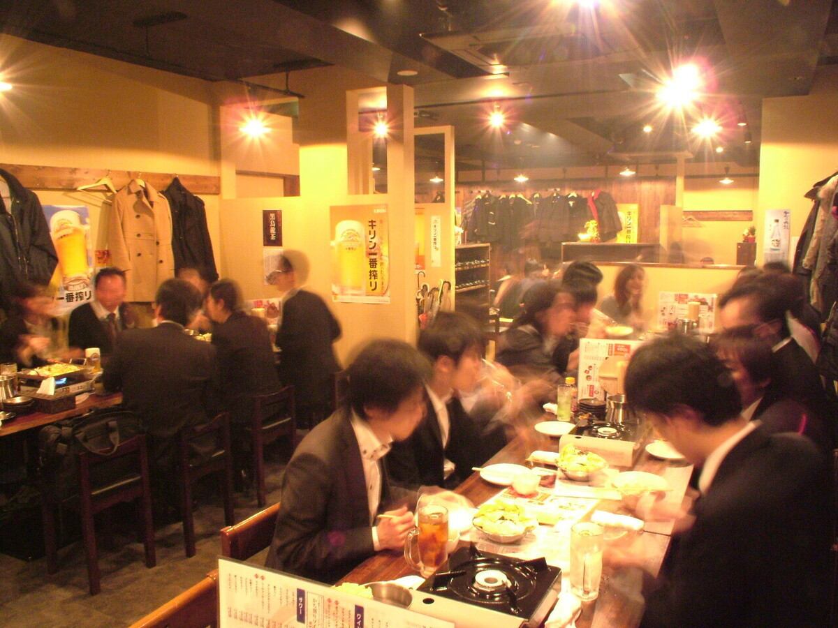 深夜3時まで営業中だから二次会や三次会にも◎最大80名様までOk