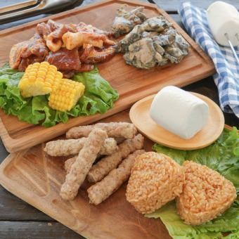 【手ぶらBBQセット・ライトプラン】