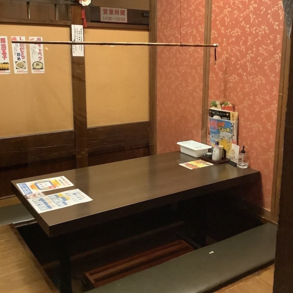 当店は、お子様もくつろげる座敷席もご用意しております！