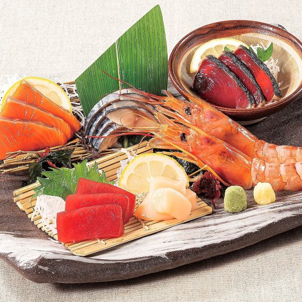 刺身七種盛り合せ