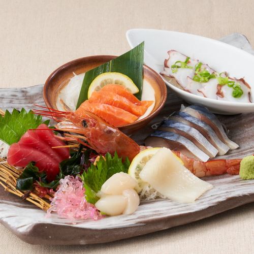刺身七種盛り合せ