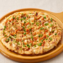 照焼マヨとチキンピザ