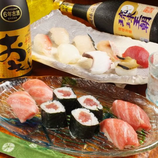 Fresh material! Unwind in your mouth !! A solid taste from experience [Sushi]