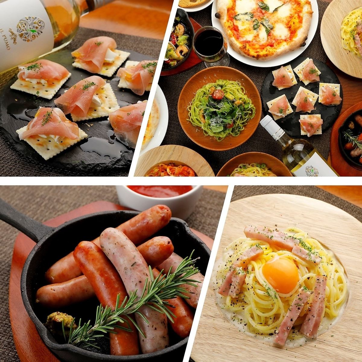 ランチ、テイクアウトも行っています！本格イタリアンをご提供！