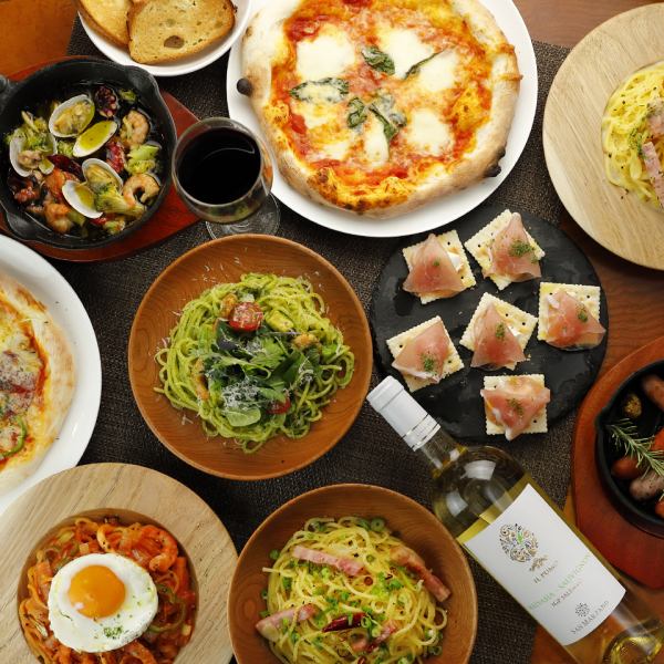豊富な料理メニュー♪
