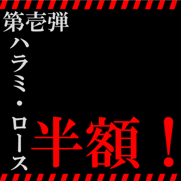 継続！【10～11月限定！】第壱弾！ロース・ハラミが半額！