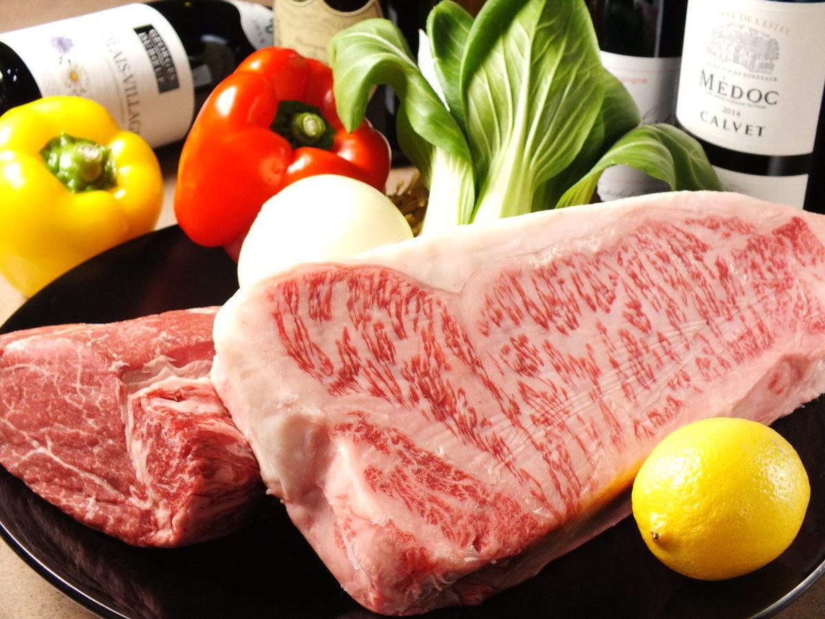 Selected Japanese black beef x hotel-prepared teppanyaki at a reasonable price ♪