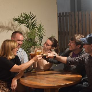 "Cheers!" Toast with a unique Baird beer on your way home from work!