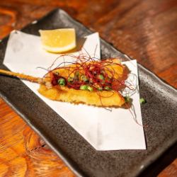 茄子串配肉和味噌