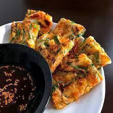 Crunchy vegetable pancake