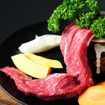 【100分特選食べ放題+飲み放題5500円】6028円→5500円〈中落ちカルビ、壺漬けカルビ、等90品〉