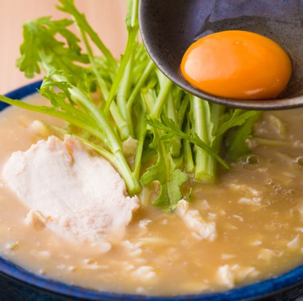 A variety of Kinnotori soups (ramen, curry udon, shungiku tofu) that you can be proud of