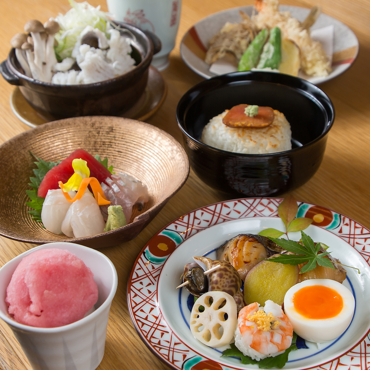 細部にまでこだわられた料理を多数ご用意しております◎