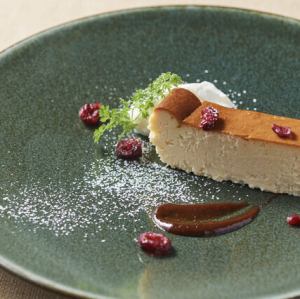 柑橘薫るチーズケーキ