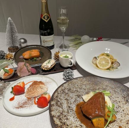 [Christmas Limited Course] Course menu available for 4 days only from 12/22 to 12/25