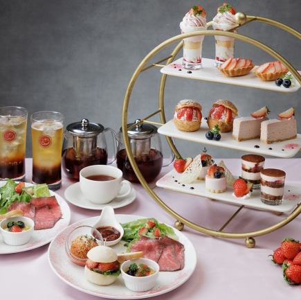 「개인실 확약」15:00 스타트! 2026년 구라시키 애프터눈 티 「올 딸기 Afternoontea」