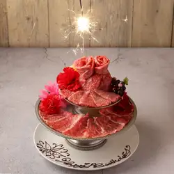 肉ケーキ2段