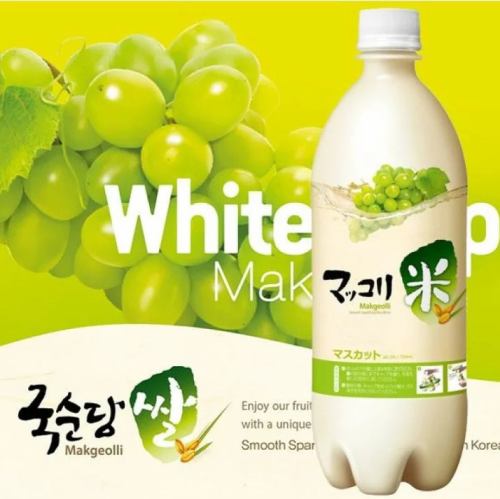 飲みやすくて甘いマッコリ♪