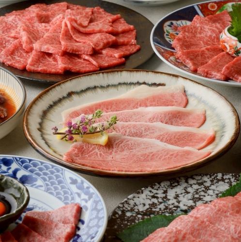 검은 털 일본소의 불고기를 맛있는 뷔페로 만끽 ♪ 점심은 4000 엔 ~