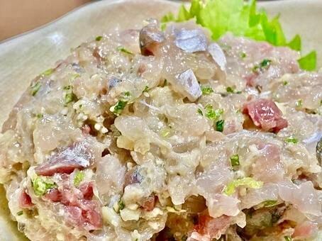 鮮魚なめろう/鮮魚の青唐なめろう 各種