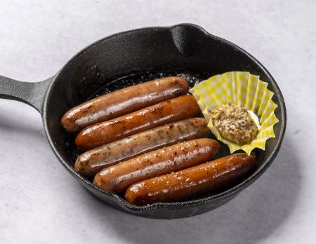 粗挽きウインナー５種