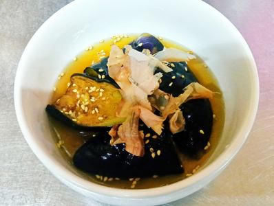 なすの揚げびたし