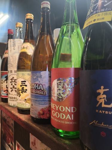 季節の芋焼酎