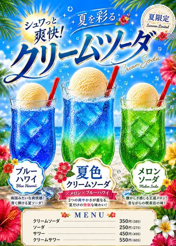クリームソーダ