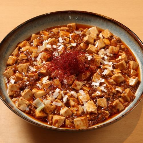 中国出身のシェフが作る本番の麻婆豆腐