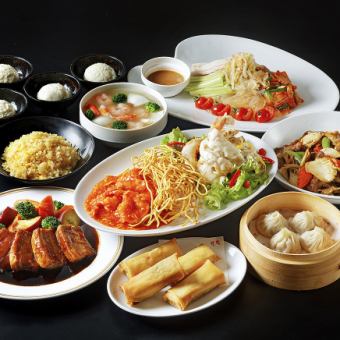 【大海老と海鮮の豪華コース◎】 8品6000円→5500円（税込）飲み放題2時間付き！