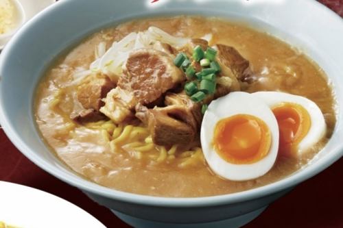 豚角煮入り生姜味噌ラーメン