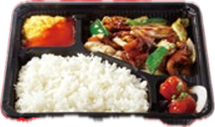 回鍋肉弁当