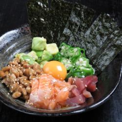 海鮮納豆ばくだん